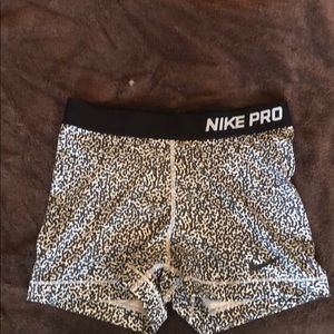 Nike Pro compression shorts